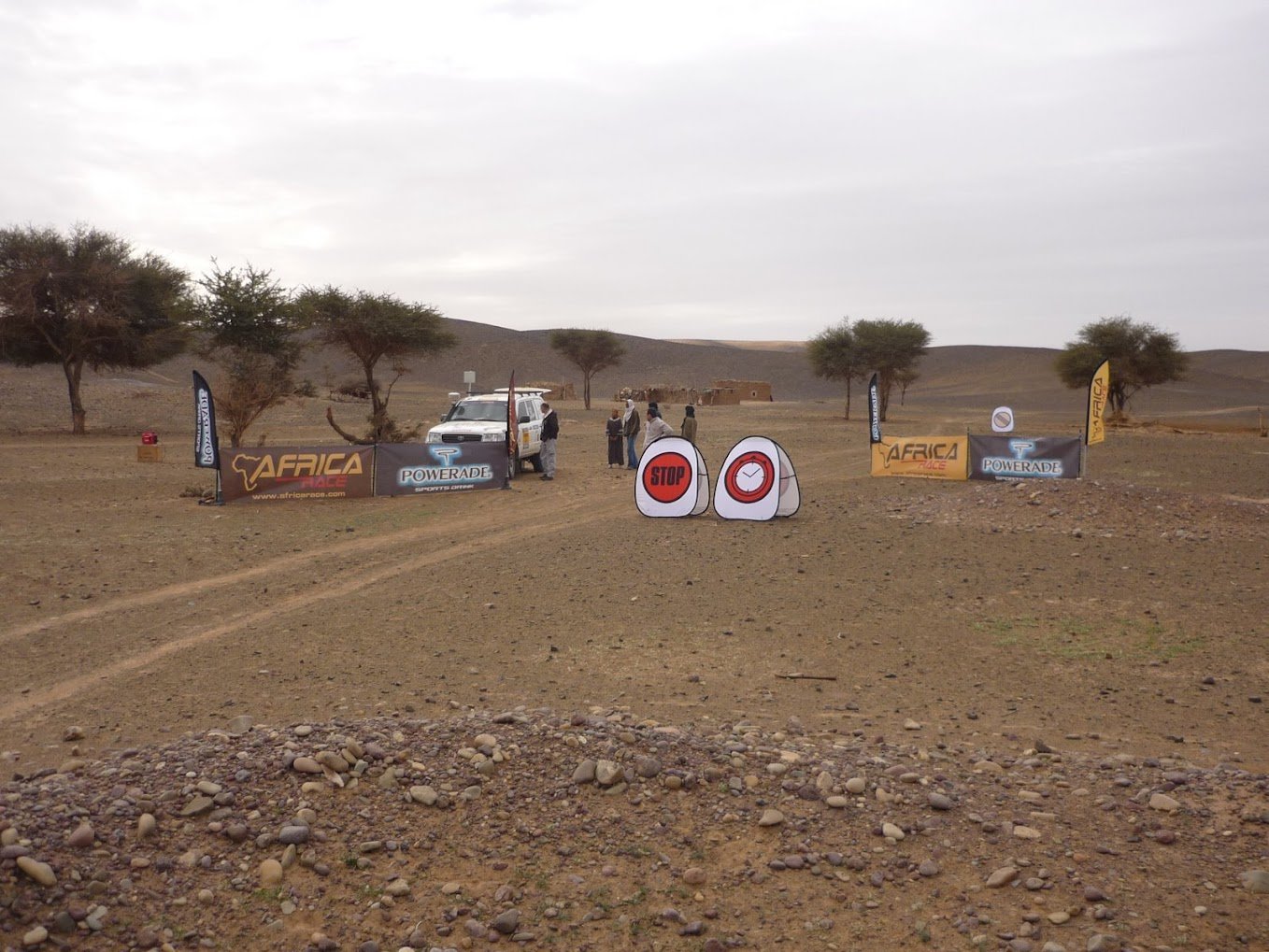 Poste de chronométrage Africa Race